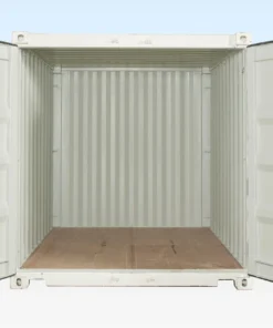 Alternative view of 10FT X 8FT Shipping Container (One Trip) White (RAL 9003)