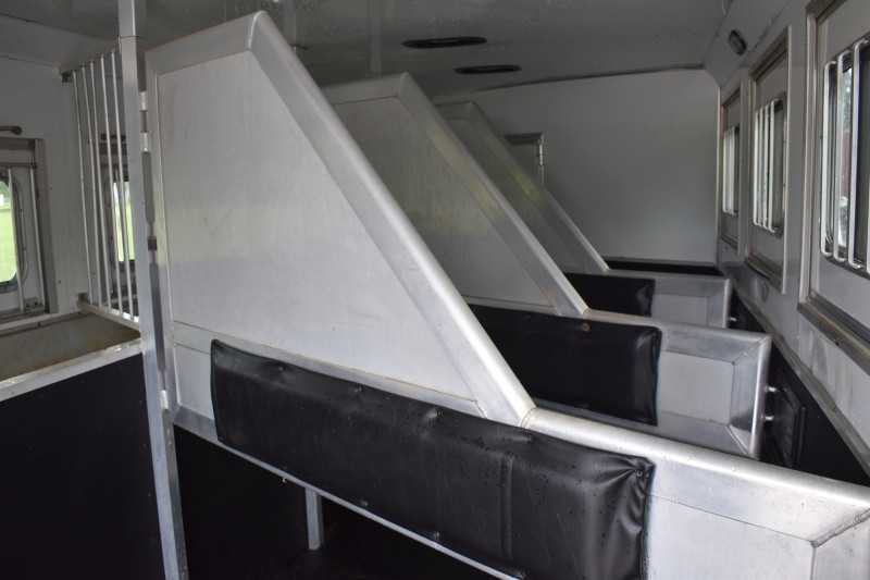 2013 Lakota Charger 8411LQ 4 Horse Trailer with 13′ Short Wall - Image 28