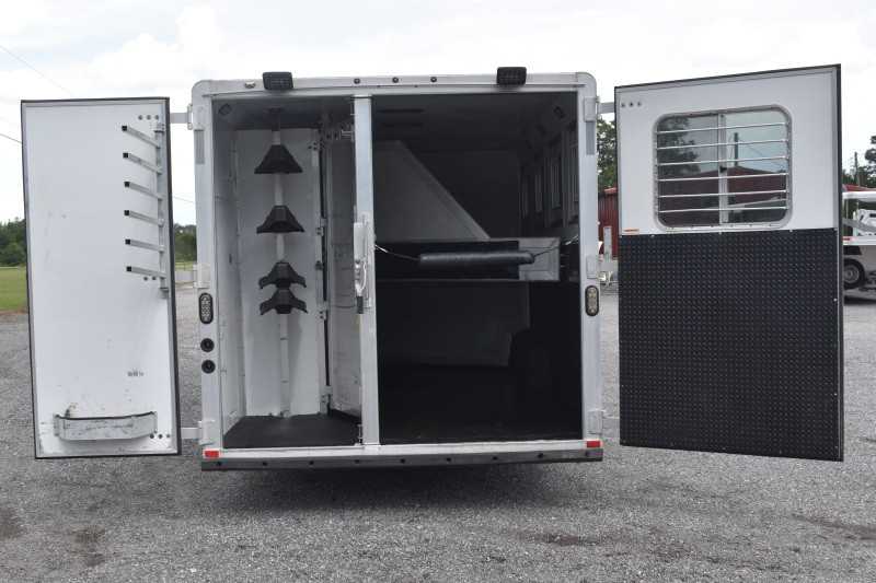2013 Lakota Charger 8411LQ 4 Horse Trailer with 13′ Short Wall - Image 26