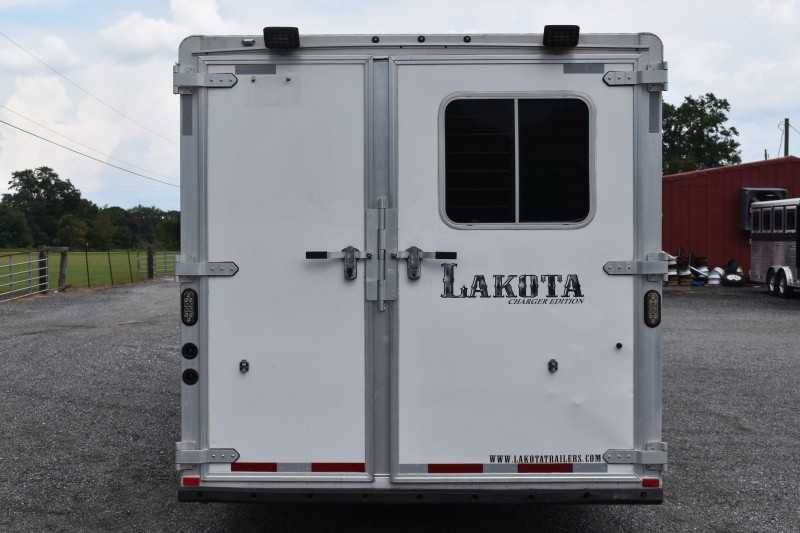 2013 Lakota Charger 8411LQ 4 Horse Trailer with 13′ Short Wall - Image 25