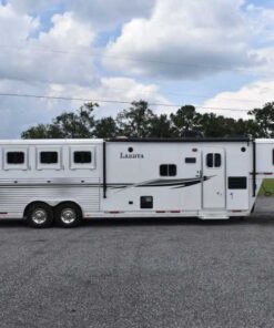 2013 Lakota Charger 8411LQ 4 Horse Trailer with 13′ Short Wall