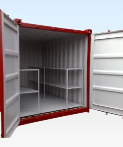 10 X 8FT Flat Floor Bunded Store