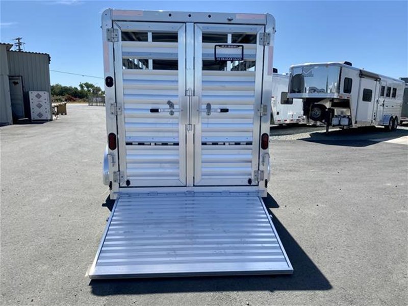 2024 Exiss Exhibitor Mini 615 Bumper Pull Stock Trailer, 8 pens - Image 5