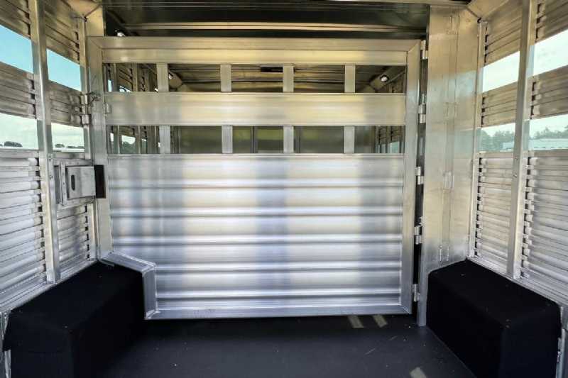 2024 Lakota Charger LE81413SR Stock Trailer with 13′ Short Wall - Image 26