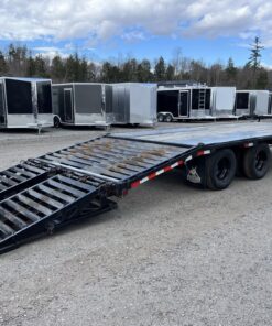 2022 Iron Bull Trailers 8.5×25 22K Deckover Equipment Hauler w/Rampage Ramps