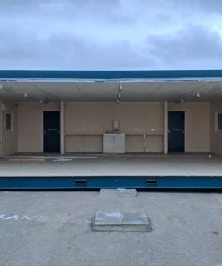 Alternative view of 3 Bay Anti-Vandal Modular Building