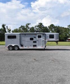 Alternative view of 2020 Lakota Colt 8209SO 2 Horse Trailer with 9′ Short Wall