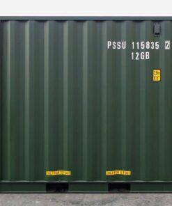 Alternative view of New 10ft Shipping Container (Green)