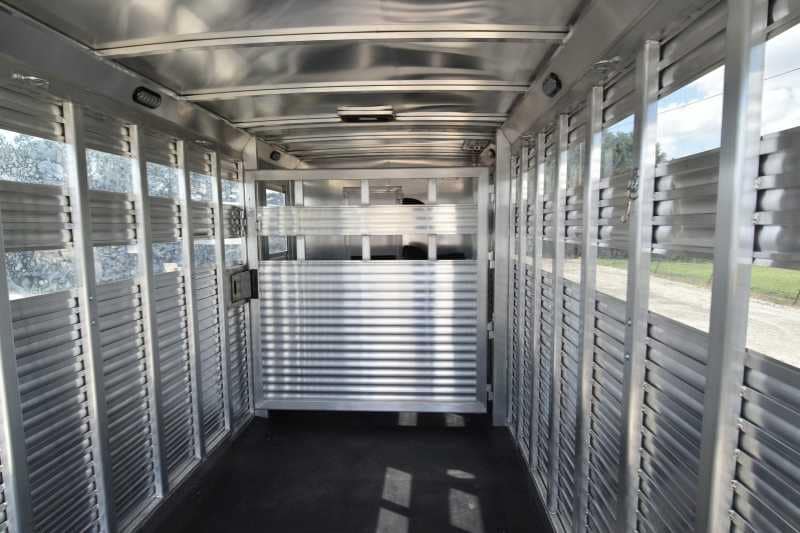 2018 Lakota Charger LQ Stock Trailer with 9′ Short Wall - Image 29