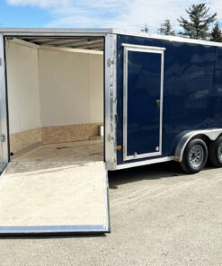 Alternative view of 2023 High Country 7.5×14 Aluminum 2/3-Place Drive In/Out w/Tapered Ramp Doors