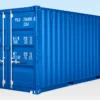 20FT Self Storage Container With Bamboo Floor – Blue (RAL 5010)