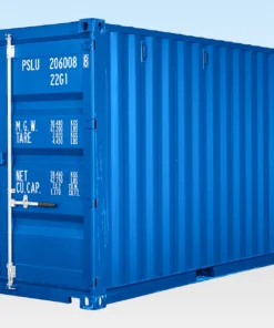 20FT Self Storage Container With Bamboo Floor – Blue (RAL 5010)