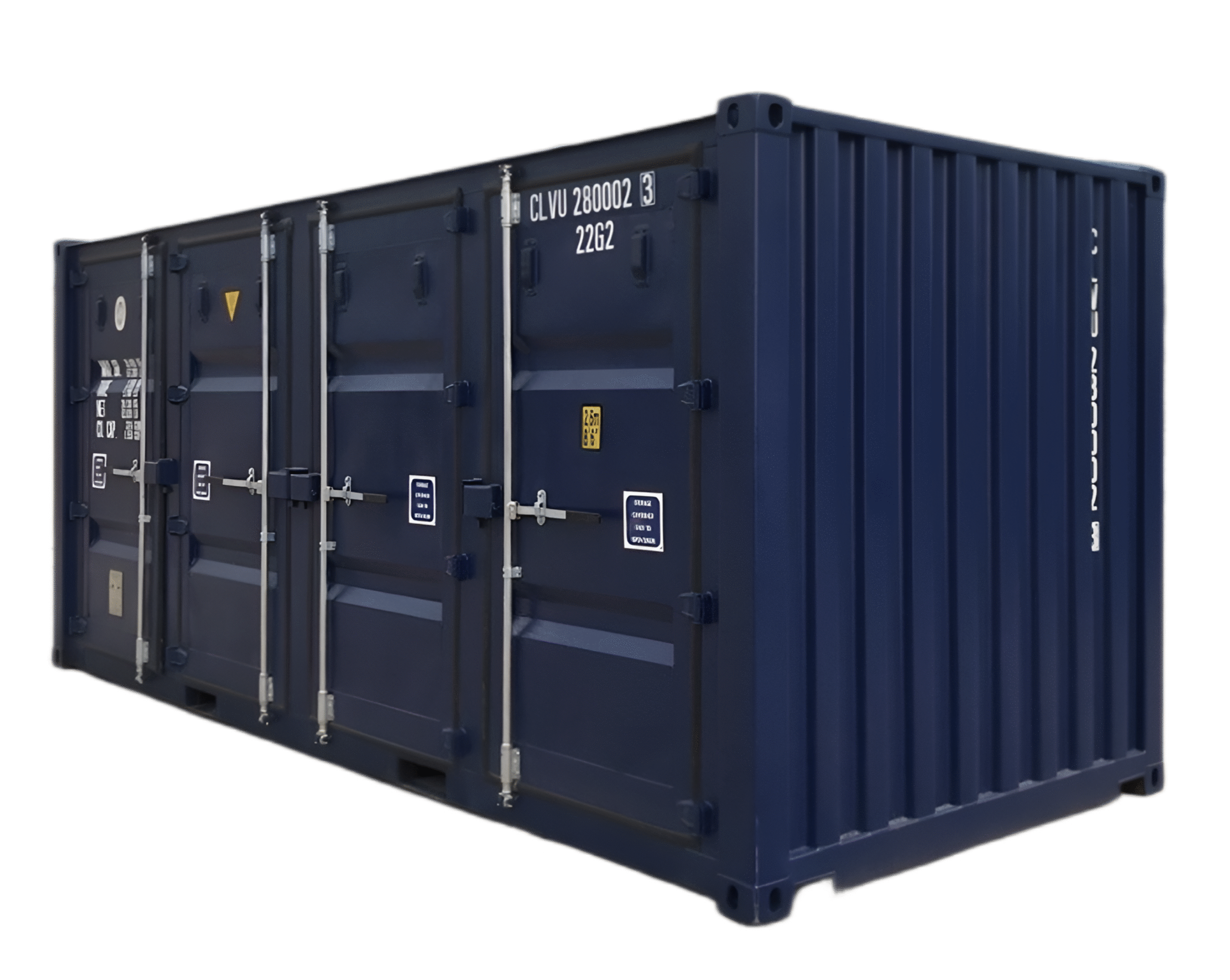Storage Container 20 Ft 4 Doors