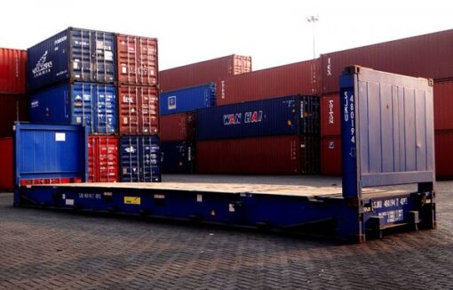 Buy 40ft Flat Rack Containers Online Best - Revolution containers