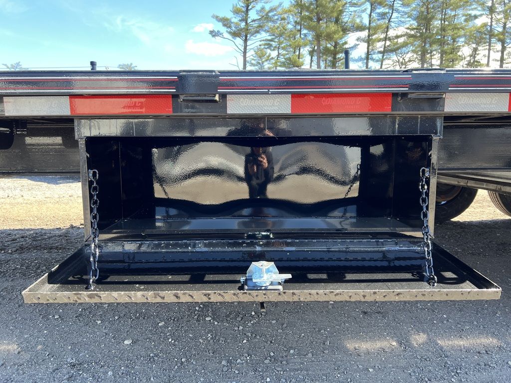 2024 Diamond C 8.5×20 20K Deckover Equipment Trailer w/ 72” Flip-Knee Ramps - Image 11