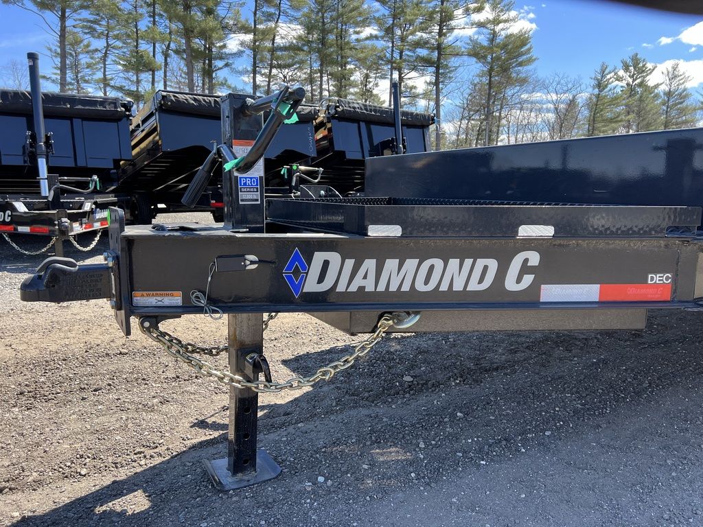 2024 Diamond C 8.5×20 20K Deckover Equipment Trailer w/ 72” Flip-Knee Ramps - Image 14