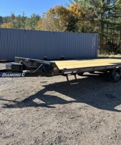 2024 Diamond C 8.5×20 7K Deckover Trailer w/Slide-In Ramps