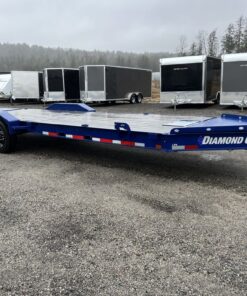 2022 Diamond C 7×24 20K Low Profile Equipment Trailer w/Max Ramps