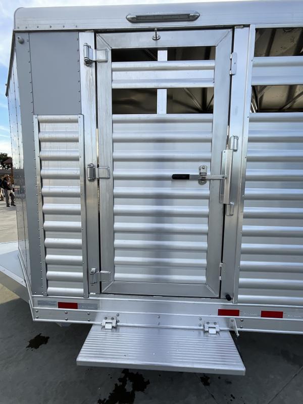 NEW 2024 Elite Trailers 5 Horse Stock Combo BP Horse Trailer - Image 7