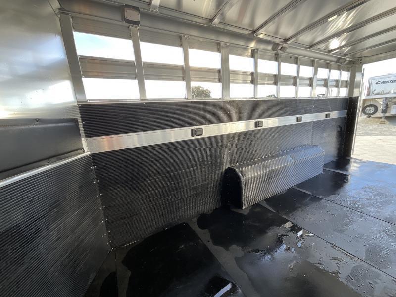 NEW 2024 Elite Trailers 5 Horse Stock Combo BP Horse Trailer - Image 16