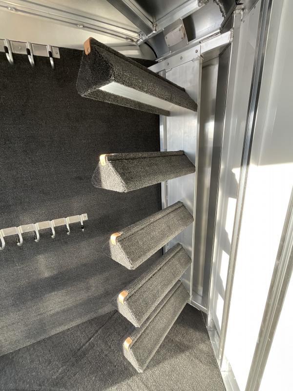 NEW 2024 Elite Trailers 5 Horse Stock Combo BP Horse Trailer - Image 30