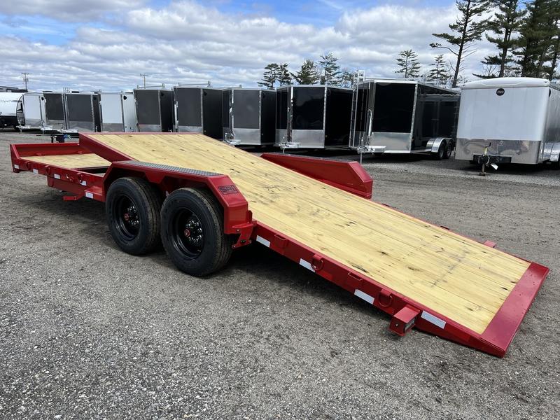 2024 Rice Trailers 7×22 16K Tilt Deck Powder Coat Equipment w/Toolbox - Image 3