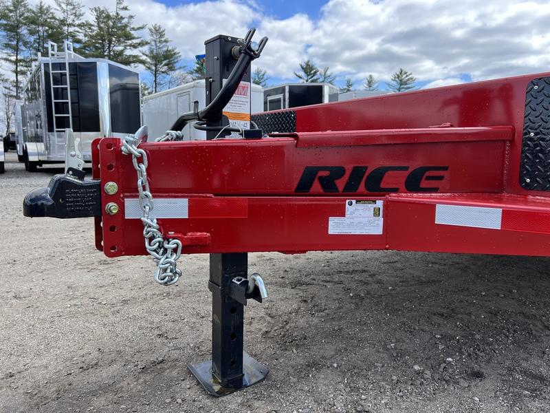 2024 Rice Trailers 7×22 16K Tilt Deck Powder Coat Equipment w/Toolbox - Image 18