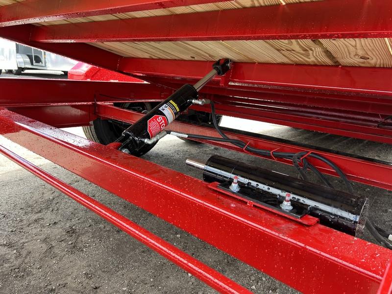 2024 Rice Trailers 7×22 16K Tilt Deck Powder Coat Equipment w/Toolbox - Image 9