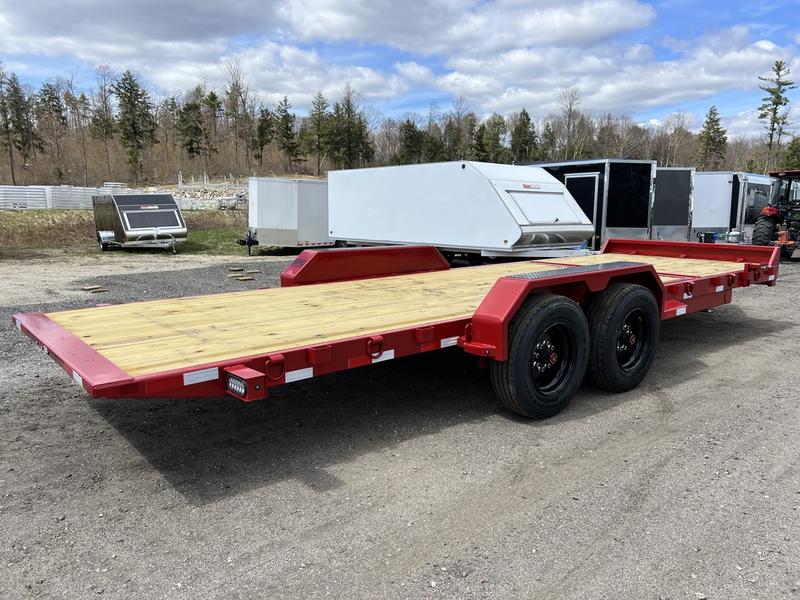 2024 Rice Trailers 7×22 16K Tilt Deck Powder Coat Equipment w/Toolbox - Image 5