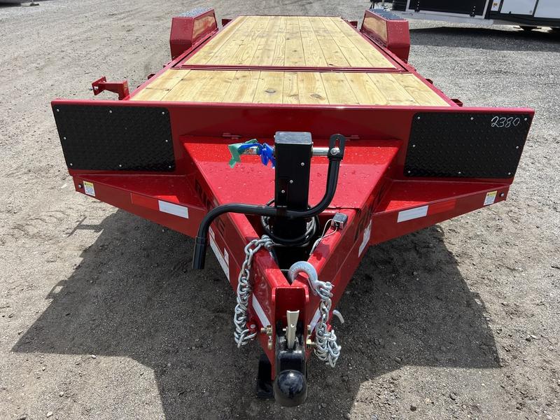 2024 Rice Trailers 7×22 16K Tilt Deck Powder Coat Equipment w/Toolbox - Image 8