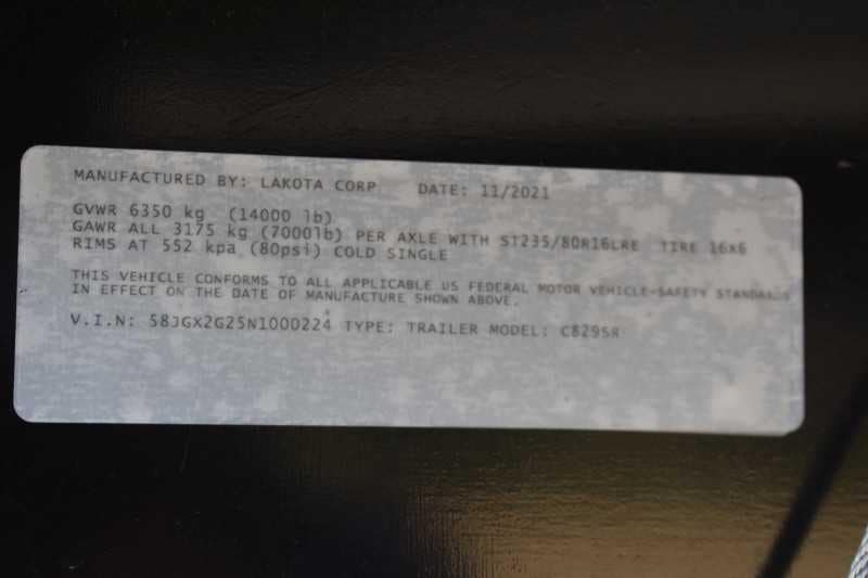 2022 Lakota Charger LQ 2 Horse Trailer with 9′ Short Wall - Image 33