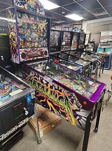pinball machines