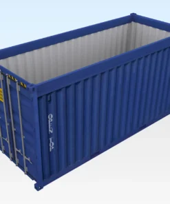 40FT X 8FT Used Shipping Container Open Top